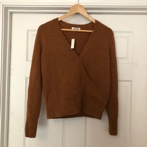 Burnt Orange Madewell Sweater NWT